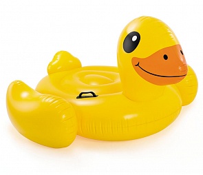 Плот надувной Baby Duck Ride-On Уточка, для бассейна и моря, от 3 лет (Intex, с57556)